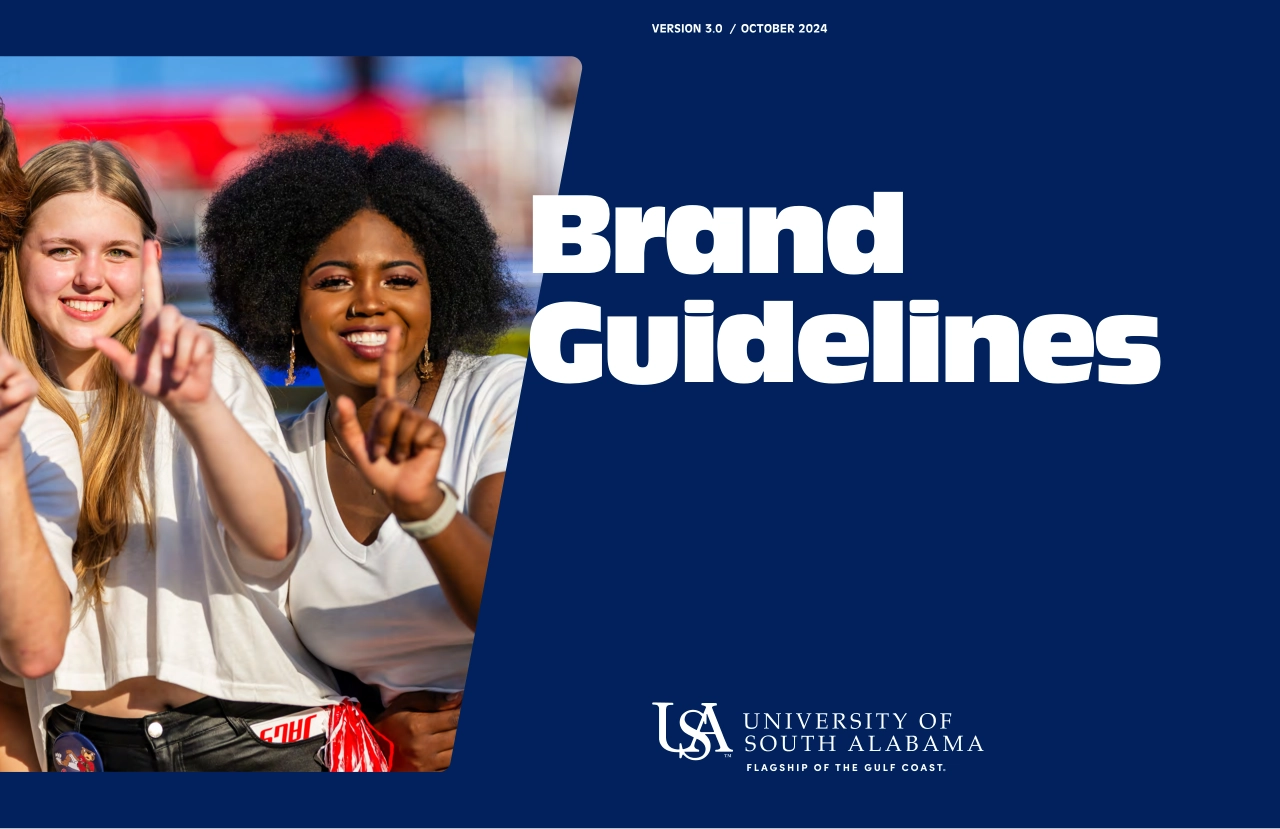 美国University of South Alabama南阿拉巴马大学VI手册_第1页