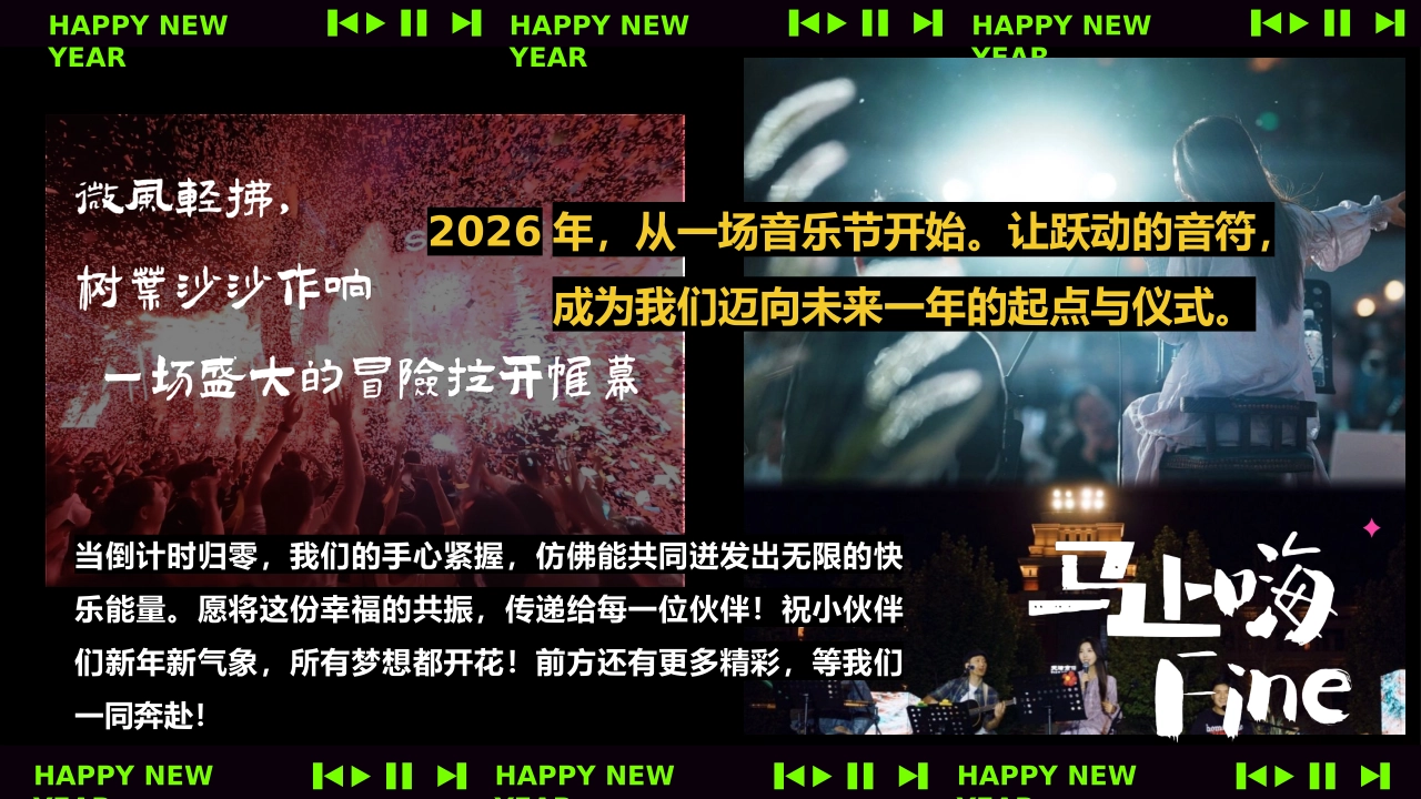 2026跨年音乐节马上嗨Fine马年派对活动方案_第3页