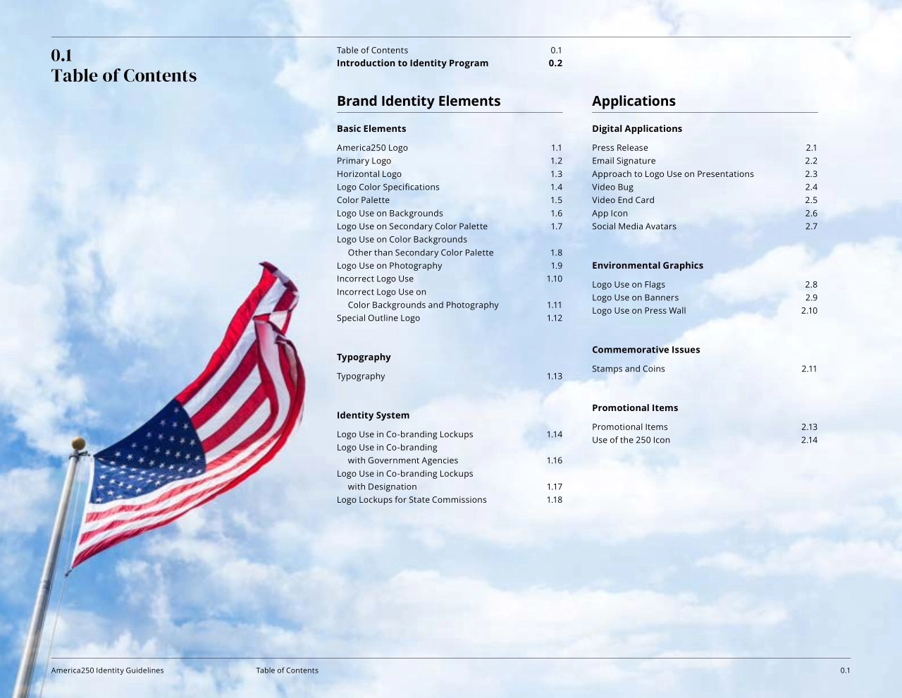 美国United States Semiquincentennial独立250周年纪念活动VI手册_第2页