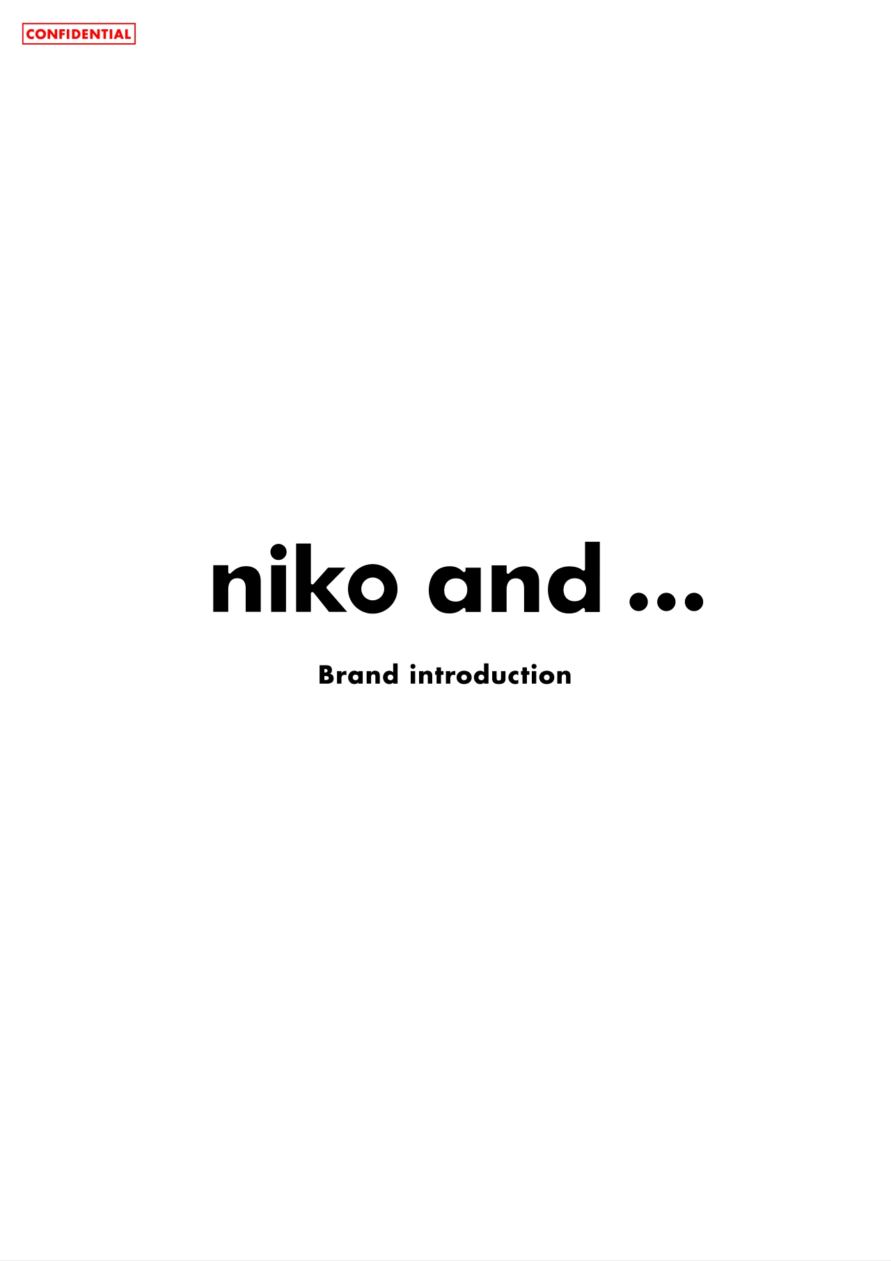 niko and...生活方式品牌手册_第1页