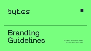 保加利亚Bytes数字创意工作室视觉规范
