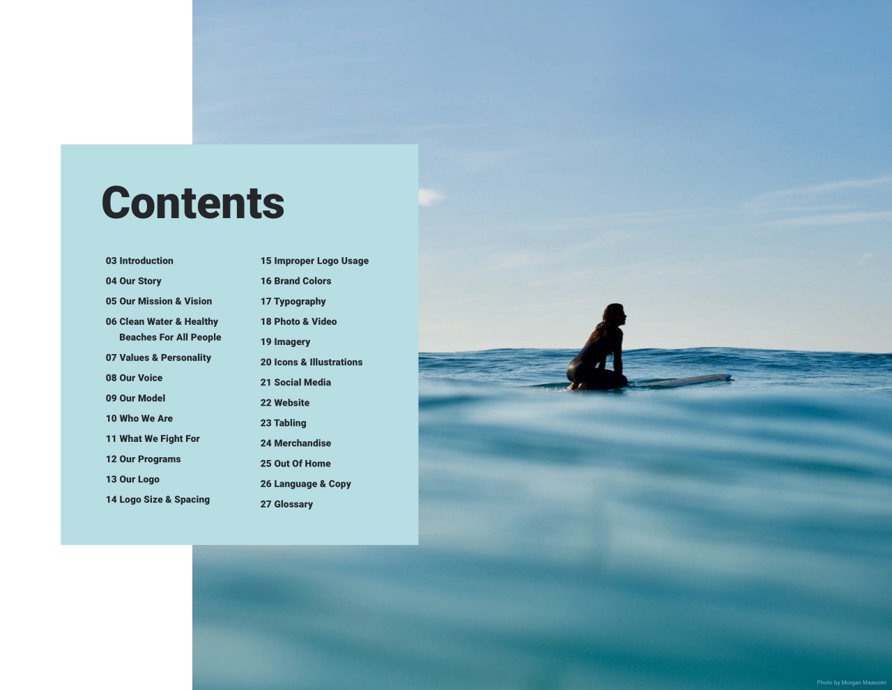 美国Surfrider Foundation海洋保护公益组织视觉规范手册_第2页