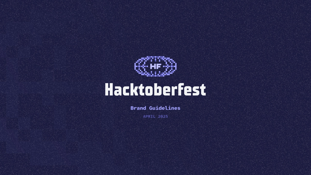 美国Hacktoberfest黑客十月全球开源贡献活动VI手册_第1页