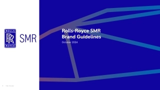 英国Rolls-Royce SMR劳斯莱斯小型模块化反应堆品牌视觉手册
