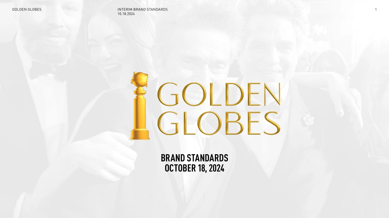 美国Golden Globes第82届金球奖logo规范_第1页