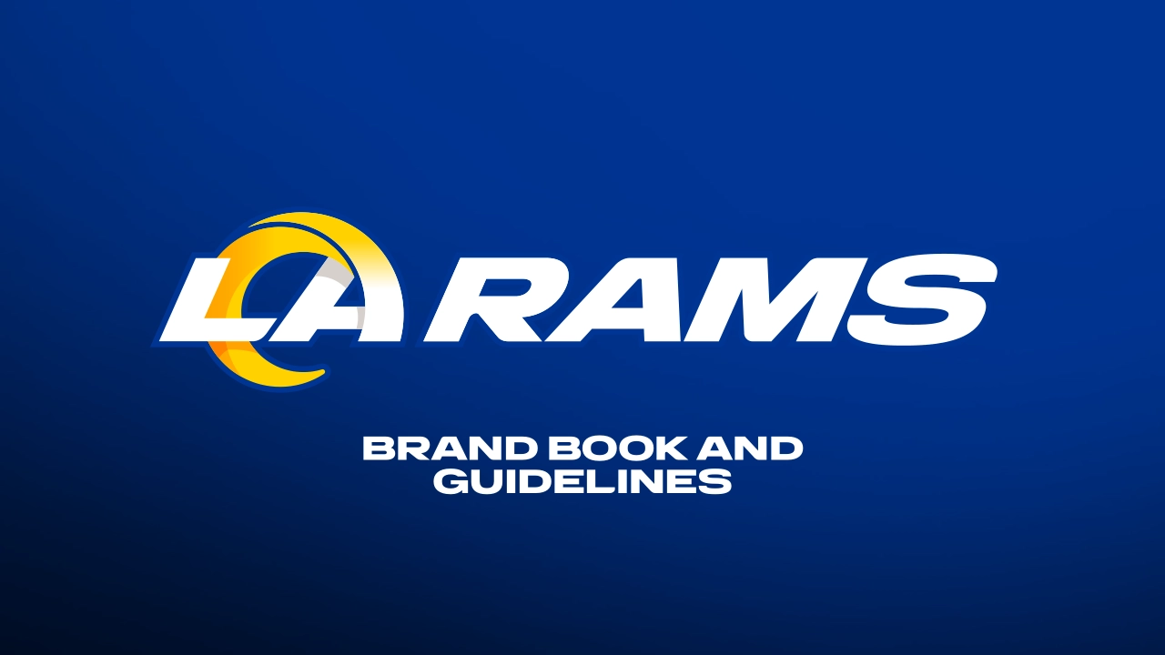 美国Los Angeles Rams运动品牌VI手册_第1页