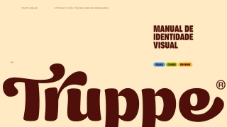 巴西Truppe手工甜点品牌视觉规范手册