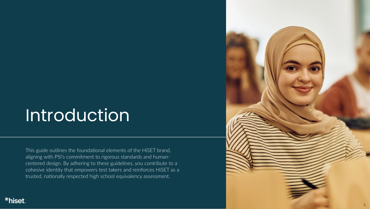 美国HiSET高中同等学历考试视觉规范_第2页