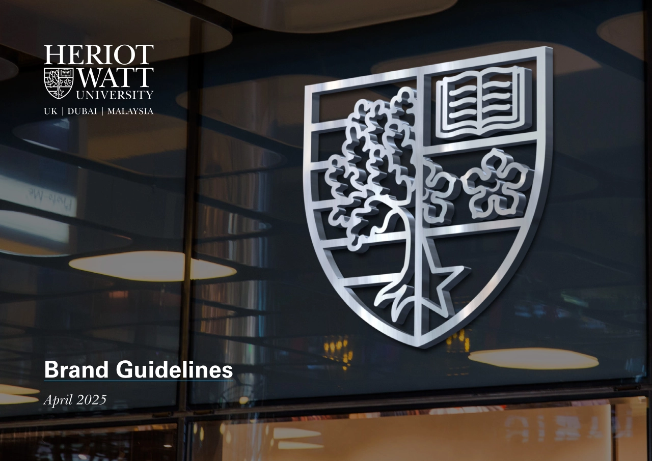 苏格兰Heriot-Watt University赫瑞-瓦特大学VI手册_第1页