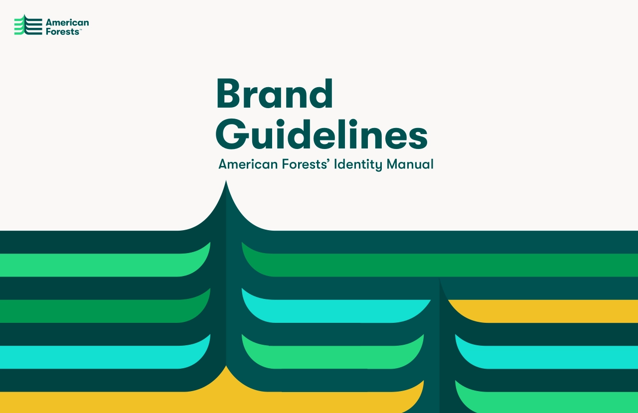 美国AMERICAN FORESTS森林保护公益组织VI手册_第1页