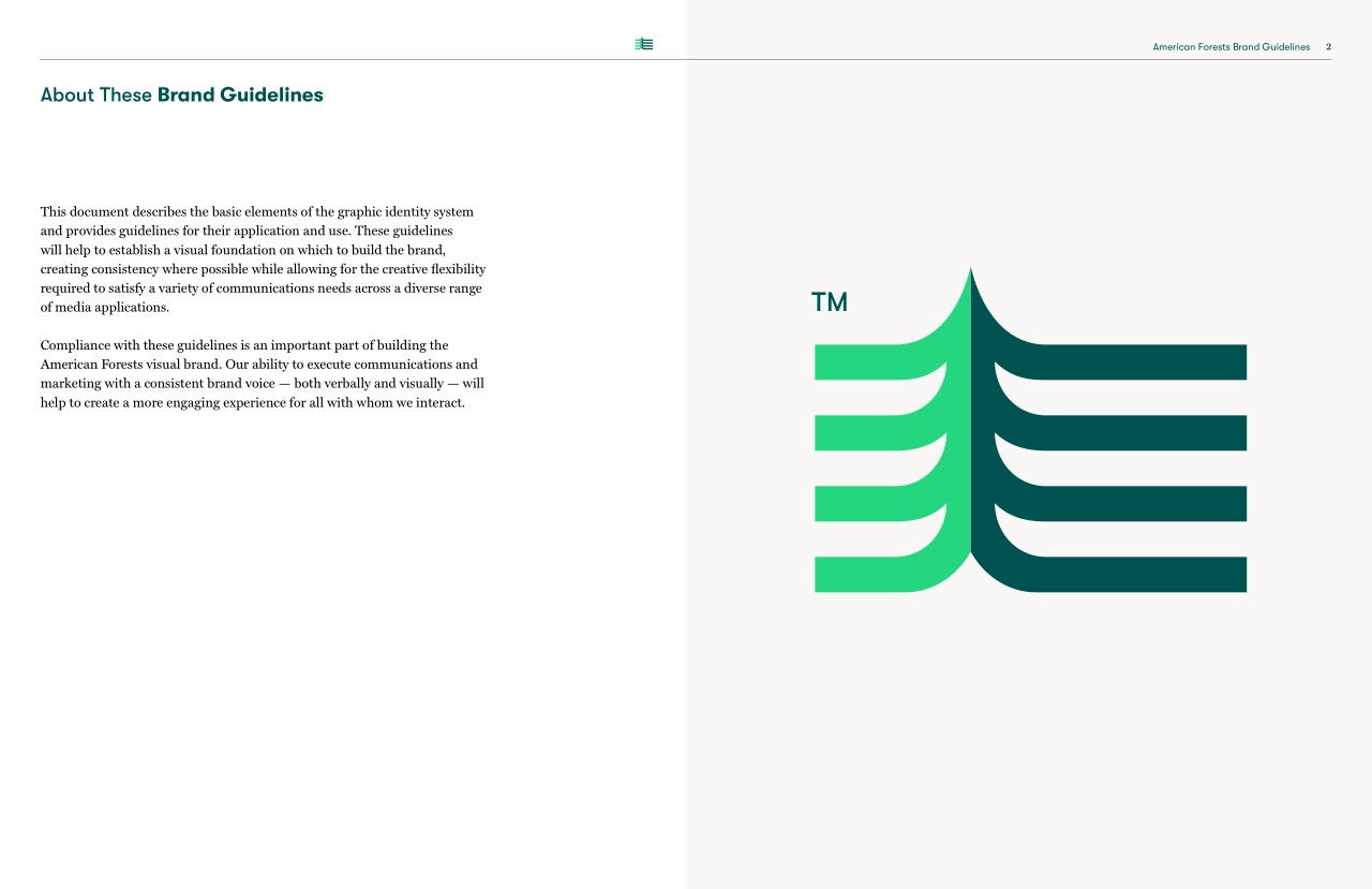 美国AMERICAN FORESTS森林保护公益组织VI手册_第2页