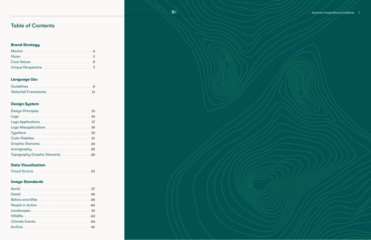 美国AMERICAN FORESTS森林保护公益组织VI手册_第3页