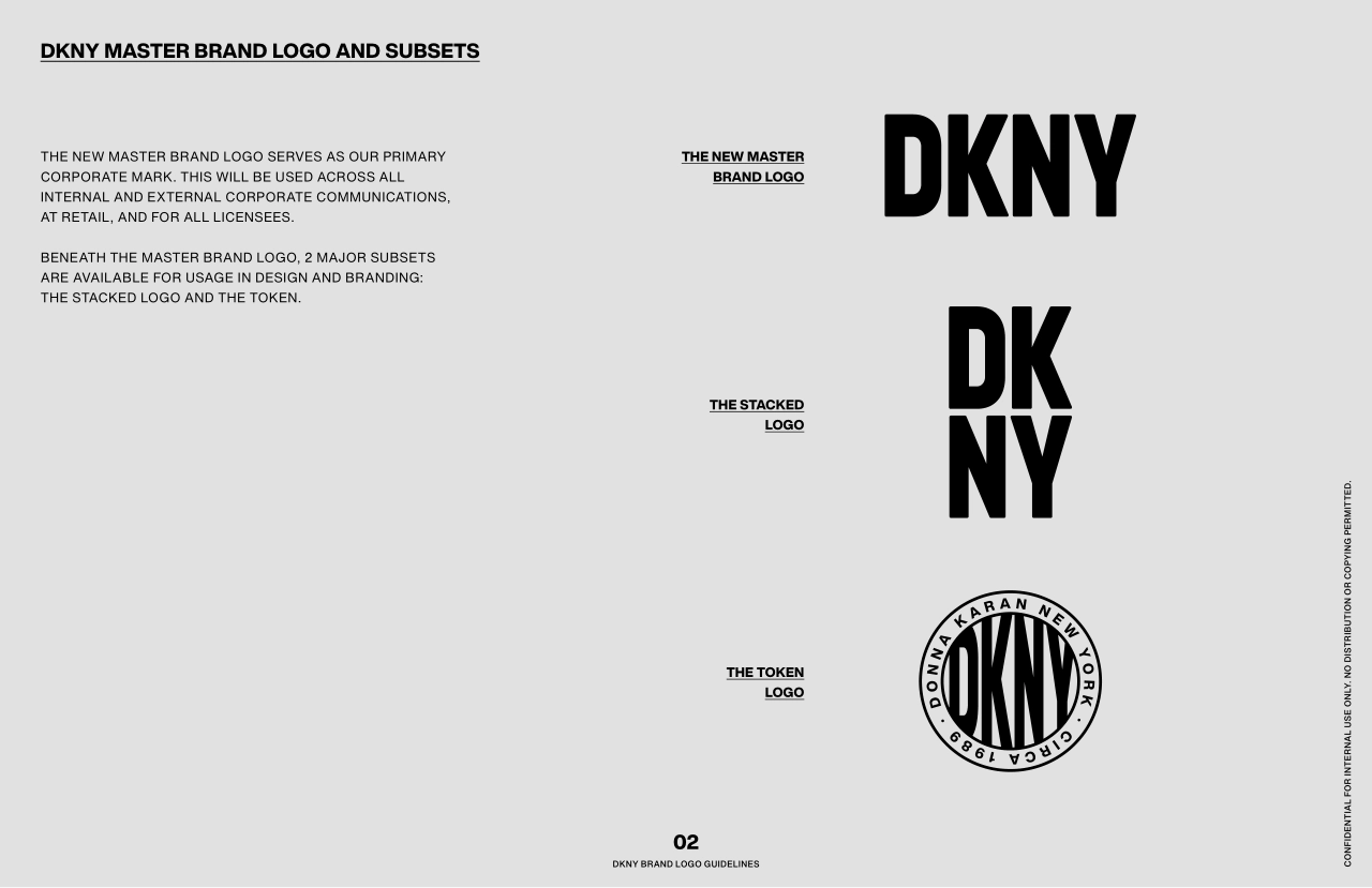 美国DKNY时装品牌VI手册_第3页