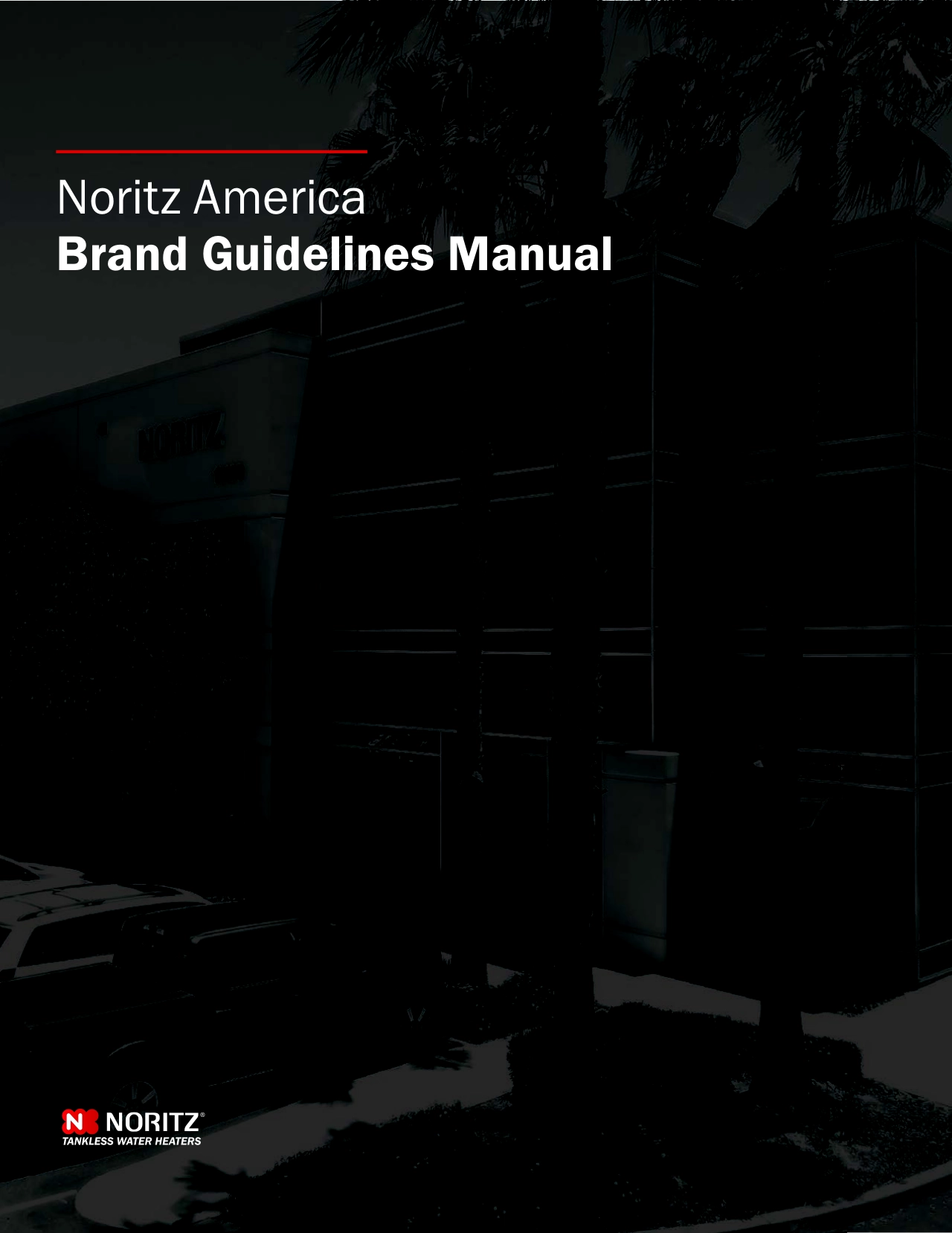 日本Noritz America即热式热水器品牌视觉规范_第1页