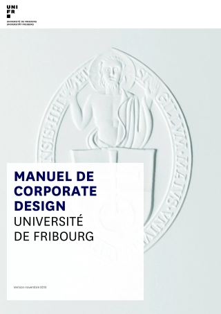 瑞士Université de Fribourg弗里堡大学视觉规范