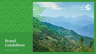 沙特阿拉伯SAUDI TOURISM AUTHORITY沙特旅游局VI手册