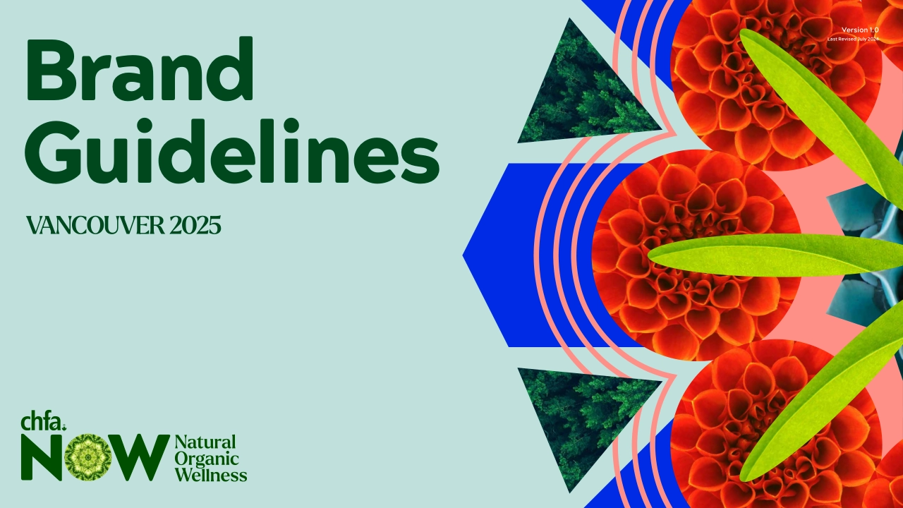 加拿大CHFA NOW健康食品协会视觉规范_第1页