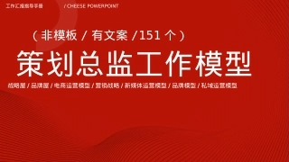 策划总监工作模型
